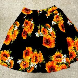 Sunflower skirt